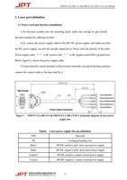 2 Laser port definition 21 Power cord and interface (Page 13 / 48) JPT 200W 300W Pulsed Fiber Laser User Manual YDFLP-CL2 V0.1